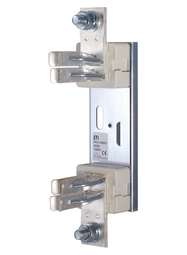 Podstawa bezpiecznikowa PK 3-100 M12-M12 1P 1000V 004123402 ETI