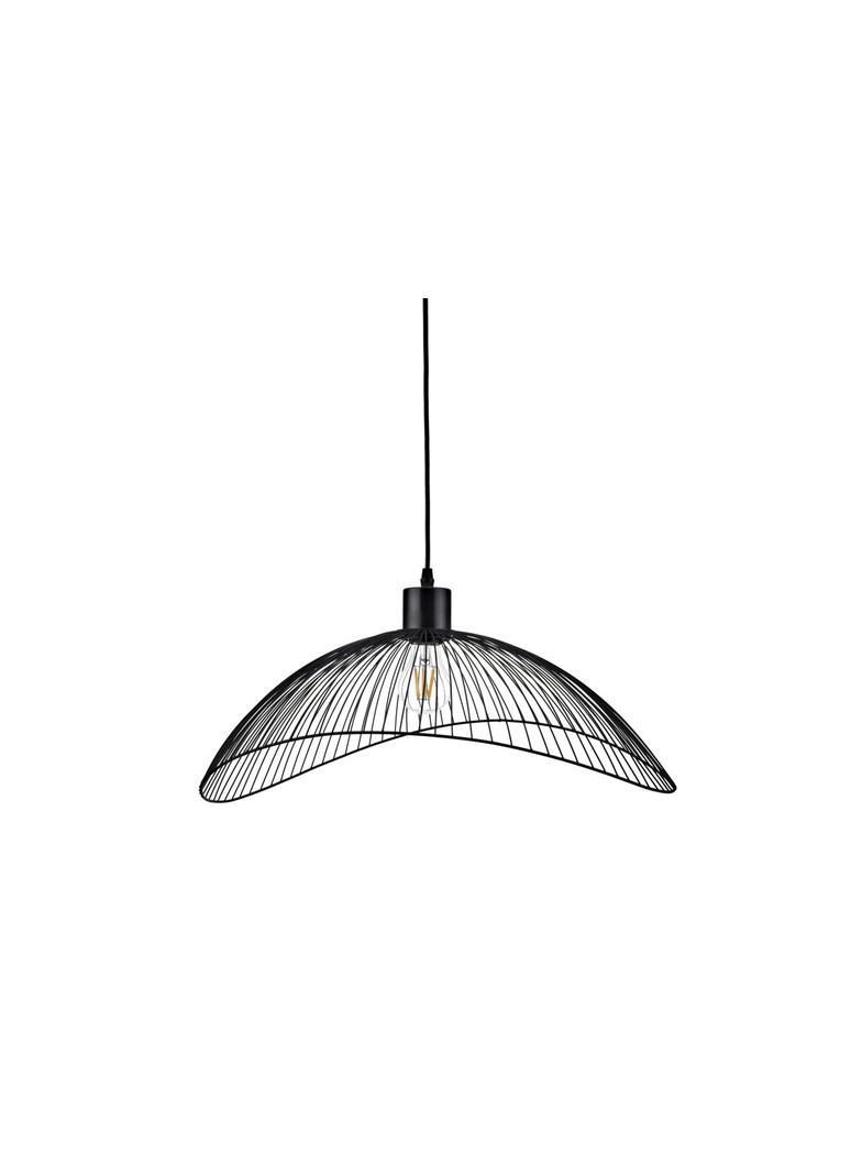 OPRAWA SUFITOWA RETO 1, 4137, AC220-240V, 50/60Hz, 1*E27, IP20, ŚREDNICA 40 cm, POJEDYNCZA, CZARNA