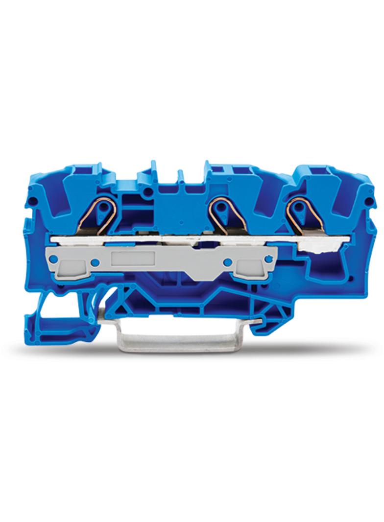 TOPJOBS złączka 3-przewodowa 6 mm2 niebieska