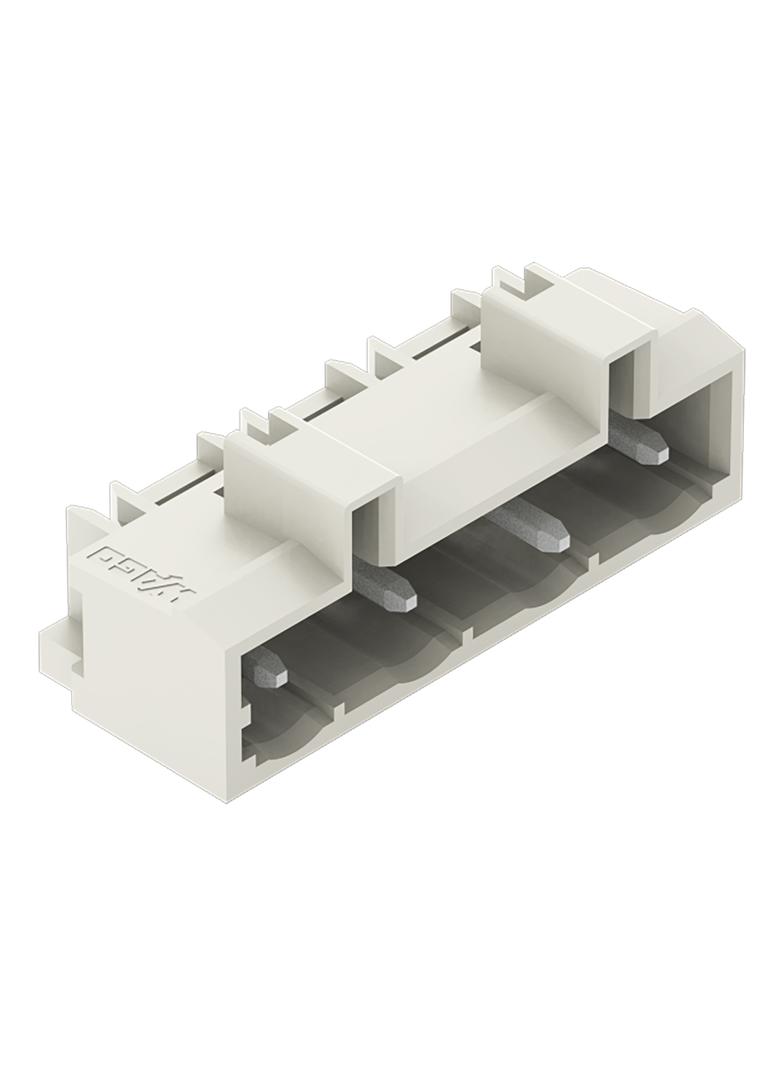 MCS-MIDI Classic wtyk 4-bieg. j-szary raster 7,5 mm /100szt./ WAGO