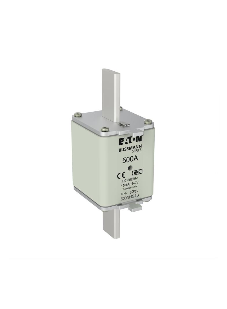 FUSE GG NH2C/P HICAP 500A500V Wkładka NH2 500A 500V GL/GG podwójny wskaźnik 500NHG2B EATON