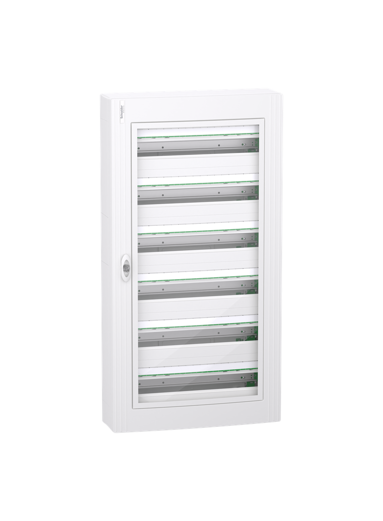 Obudowa PrismaSeT XS PSXS-6-24-NT-P natynkowa drzwi przezroczyste 6 rzędów 24 moduły w rzędzie LVSXR