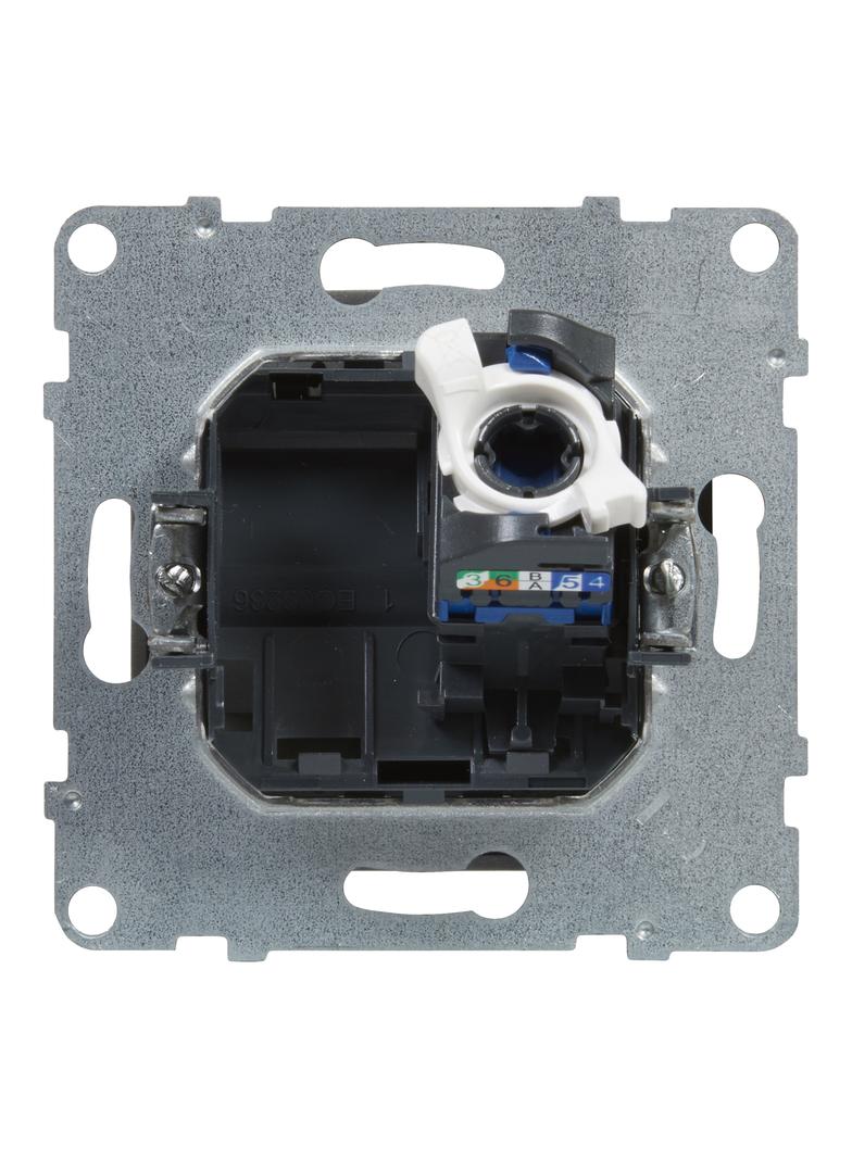 SUNO - Gniazdo RJ45/kat 6 UTP, Aluminium, Legrand