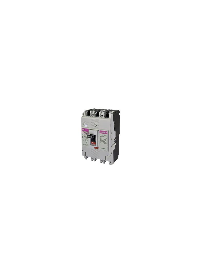Wyłącznik mocy 3P 16kA wyzw. TM (bez regulacji) EB2S 160/3LF 125A 3P 004671810 ETI