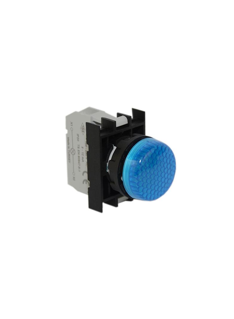 Lampka sygnalizacyjna      LED  100 - 250 V AC niebieska