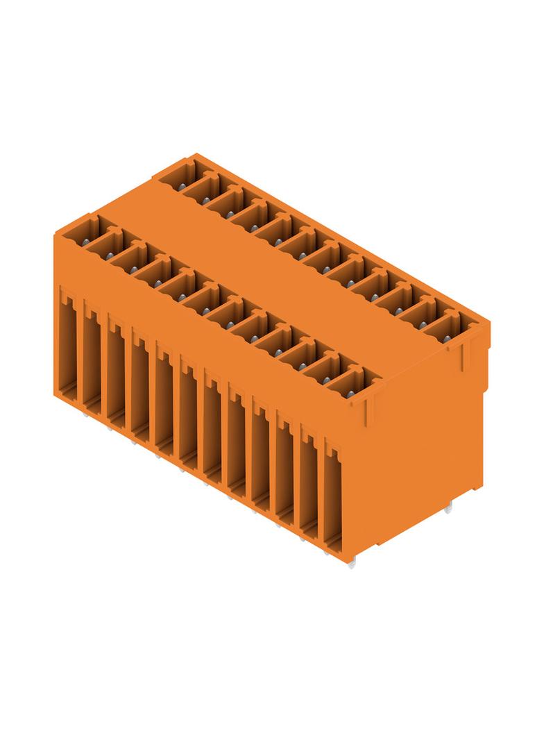 SCD 3.81/24/180G 3.2SN OR BX Wtyki PCB (złącza płyty), 3.81 mm, Liczba biegunów: 24, kąt odejścia: 180° /24szt./ 1030040000 WEIDMÜLLER