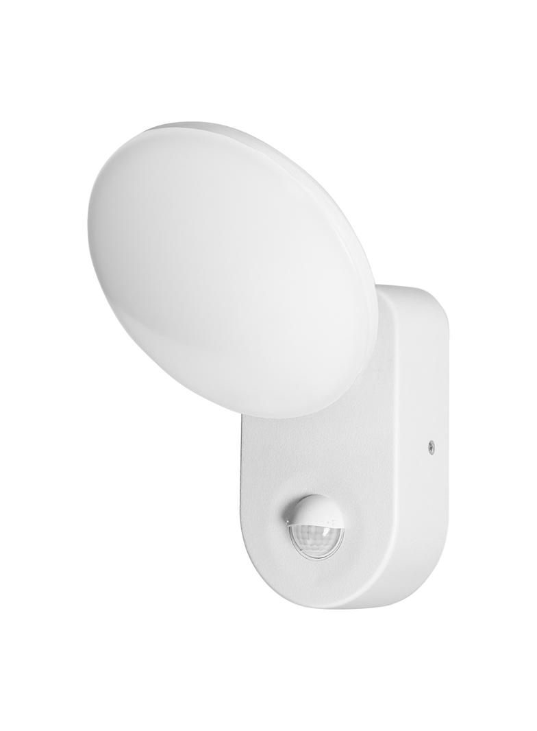 Oprawa ogrodowa z czujnikiem ruchu 15W 1100lm IP65 4000K biała RIOLIT LED AD-OP-6206WLPMR4 ORNO