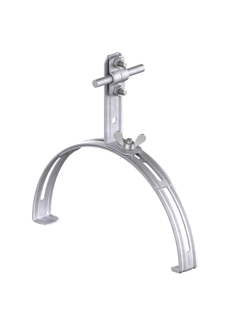 AN-15E/OG/-N Uchwyt gąsiorowy rozsuwany Z-śruba H=10 cm /OG/