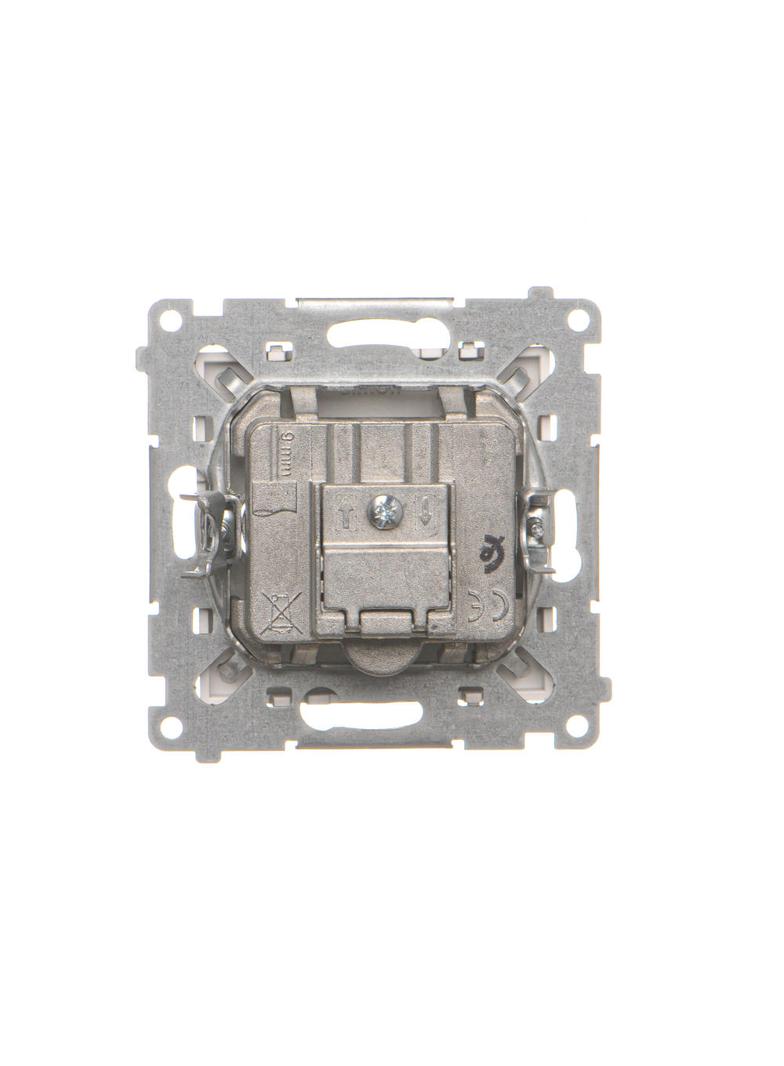 Simon 55 Gniazdo antenowe R-TV przelotowe 10dB 1x Wejście: 5÷862 MHz Aluminium mat TAP10.01/143 KONTAKT