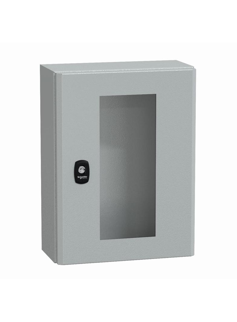 Spacial Obudowa wisząca S3D drzwi transparentne IP66 400x 300x 150mm