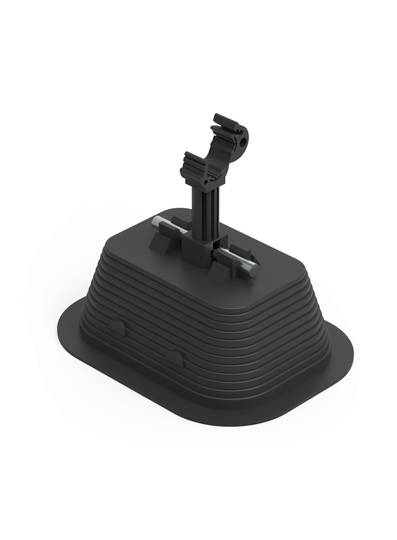 UCHWYT BETONOWY W TWORZYWIE Z PLASTIKIEM 30.2 PL/P