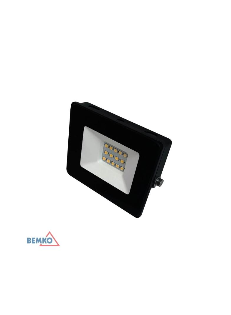 NAŚWIETLACZ LED SMD KASTEL 10W 4000K 800LM IP65 CZARNY