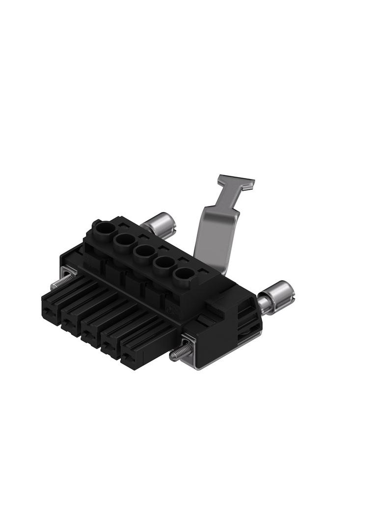 BVZ 7.62HP/05/180RSH150 SN BK BX Złącze kablowe do płytek drukowanych /25szt./ WEIDMULLER