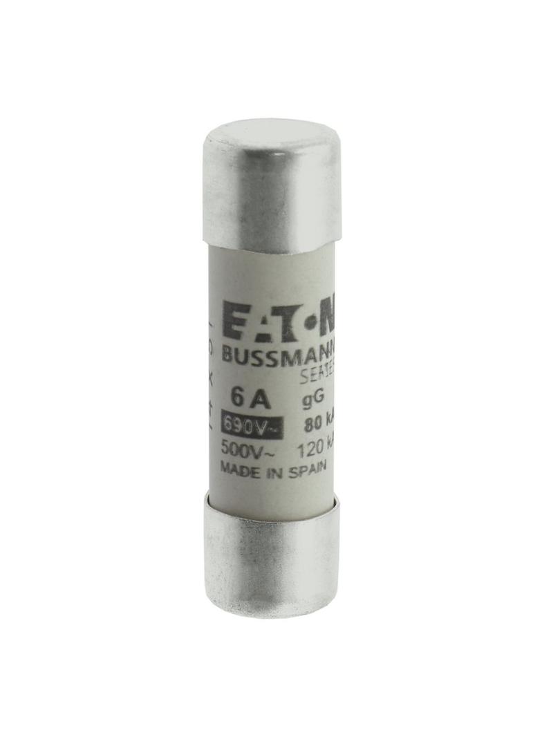 CYLINDRICAL FUSE 14 x 51 6A GG 690V AC Wkładka cylindryczna 14 x 51mm 6A GG 500V AC C14G6 EATON
