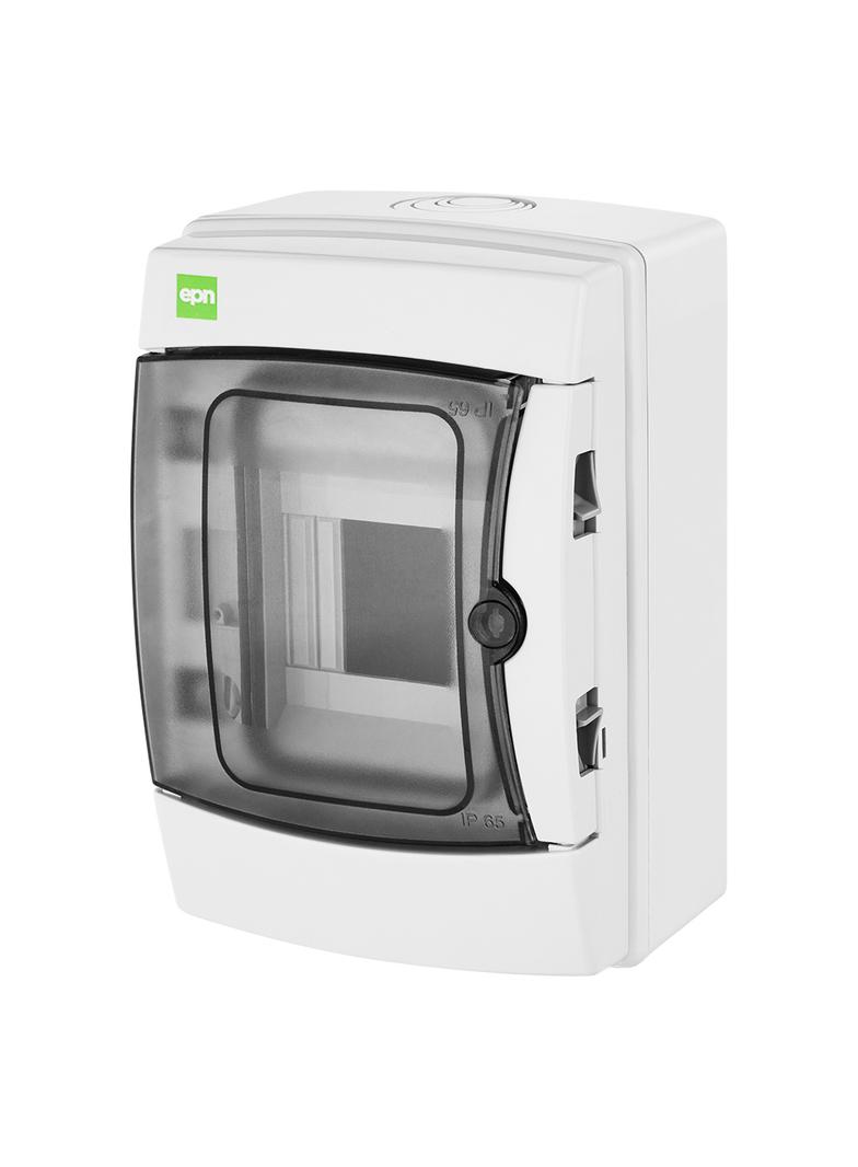 GALANT PLUS RN 1/4 drzwi transparentne (N+PE) IP65