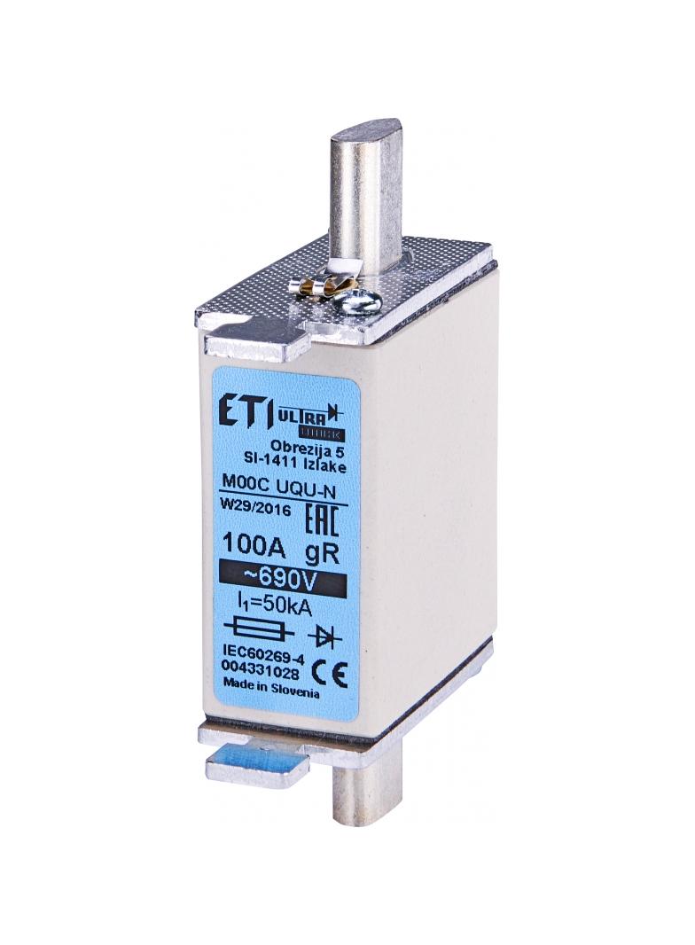 Wkładka topikowa ultraszybka M000UQU-N/125A 690V 004331029 ETI