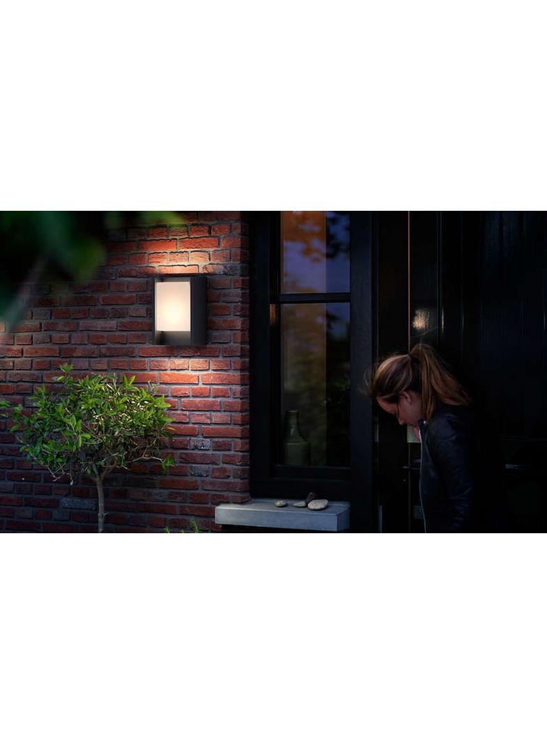 Arbour wall lantern anthracite 1x6W 230V