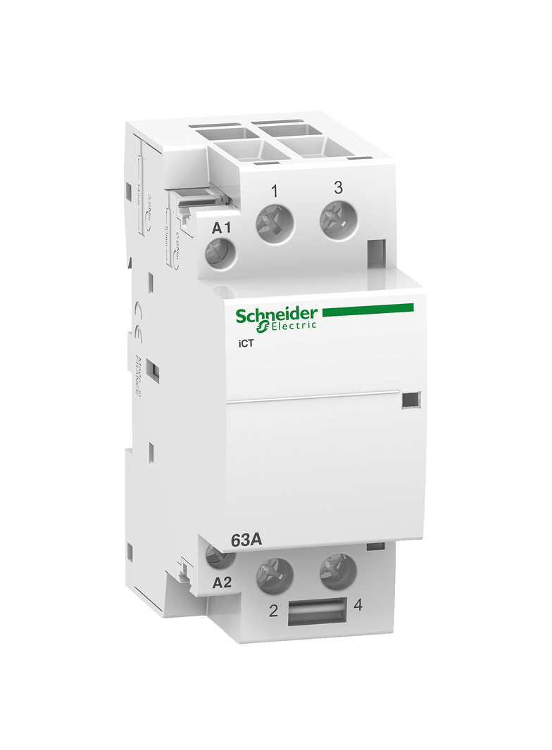 Stycznik modułowy Acti9 iCT50-63-20-24 63A 2NO 50Hz 24 VAC