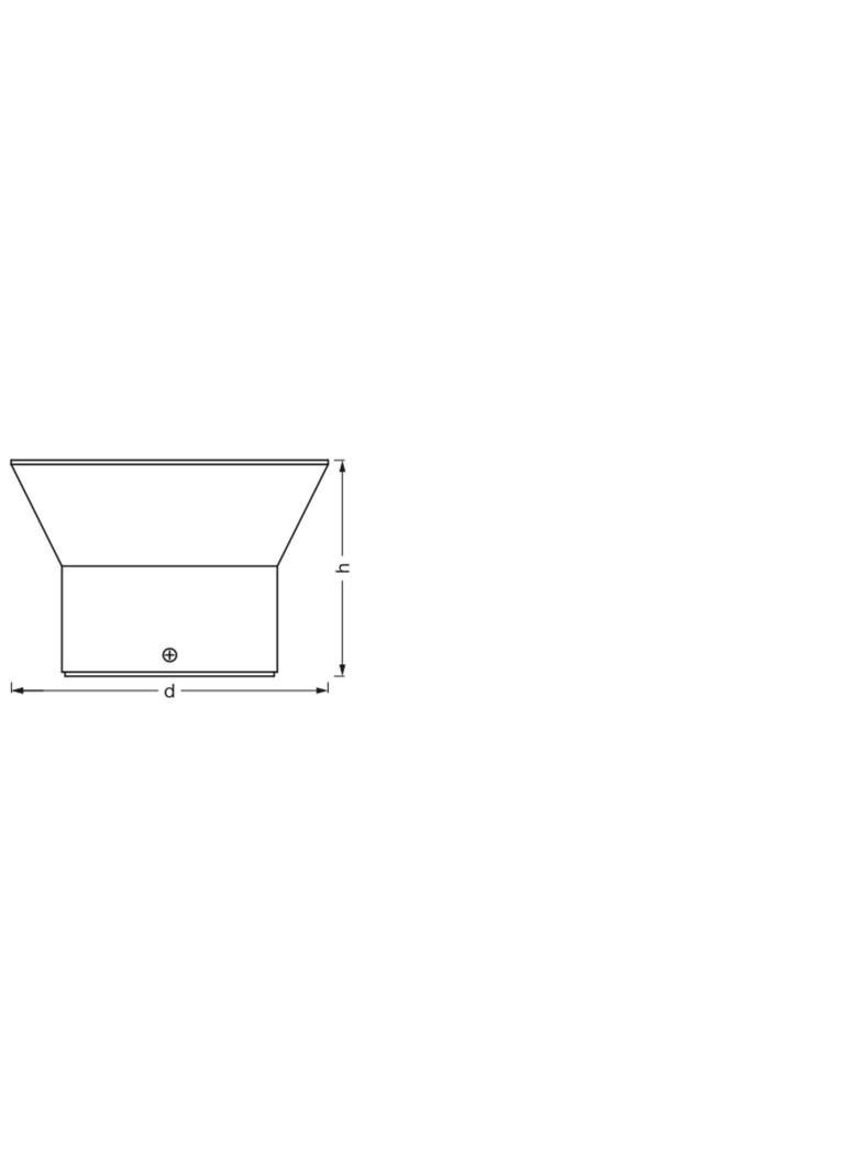 Oprawa SMART OUTD WIFI ECLIPSE WALL RGBW