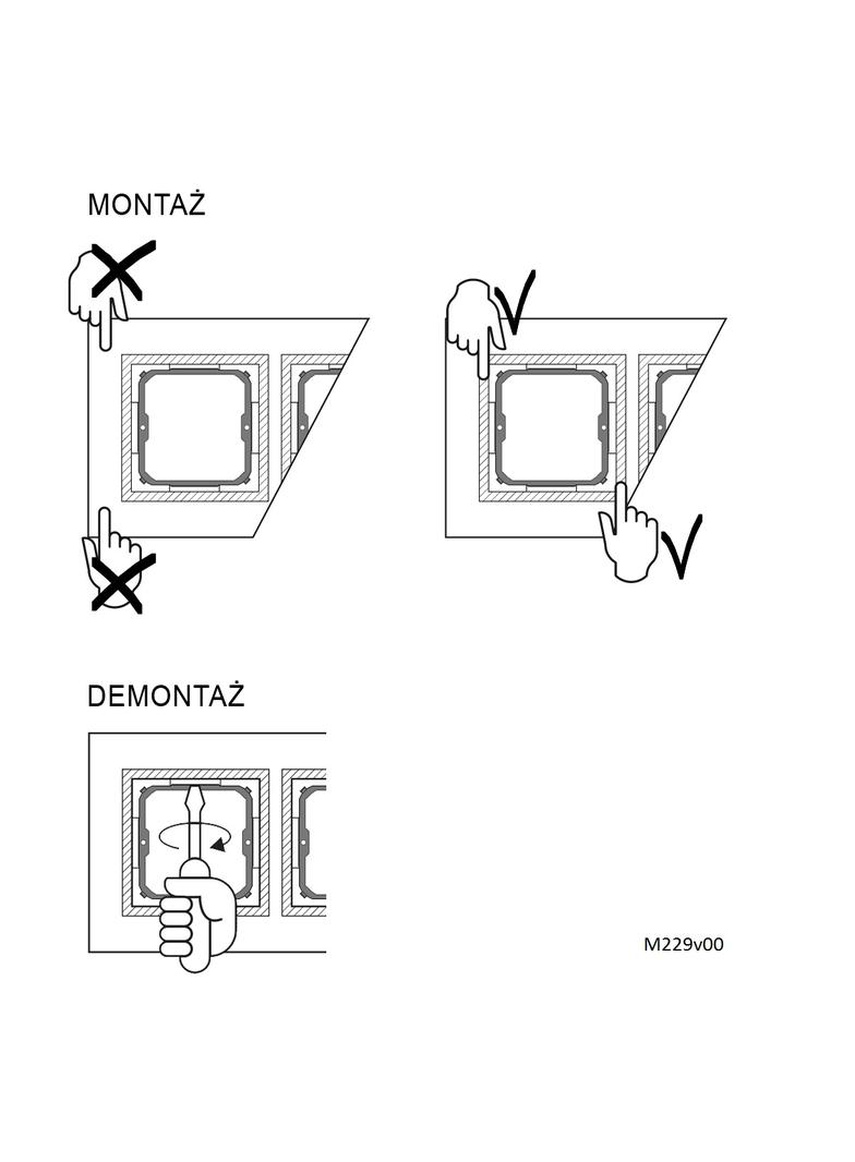 Simon 54 NATURE WMDZ-0120xS-081 Ramka 2-krotna Nature-Metal, SATYNOWA NOC, IP20/IP44. (IP44-należy z DRN2/81 KONTAKT
