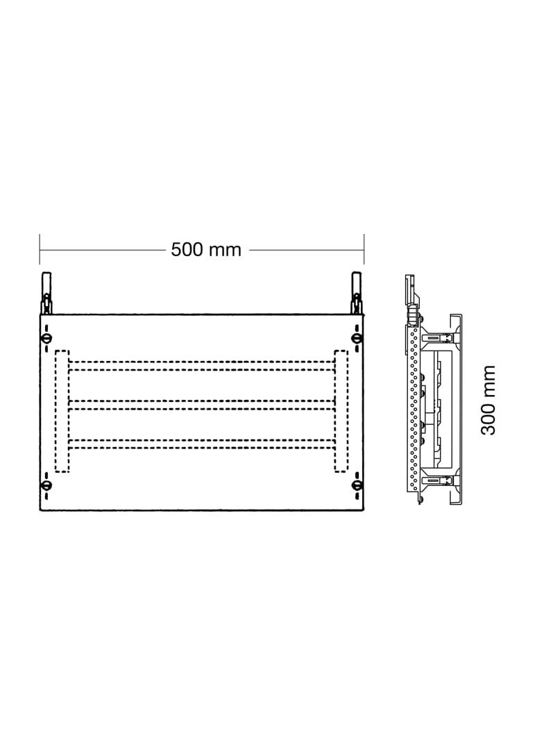 ED56A Zestaw łączeniowy 2F do szyn