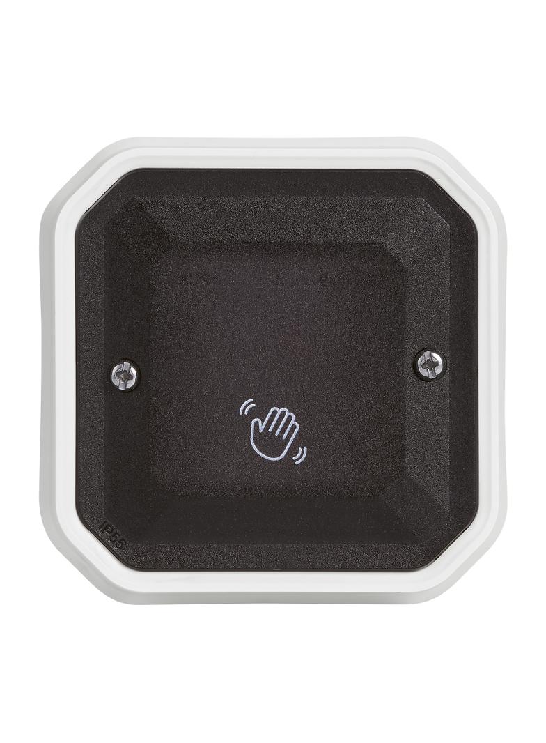 NOWE PLEXO - ŁĄCZNIK BEZDOTYKOWY DO OŚWIETLENIA MECHANIZM 200 W LED SZARY