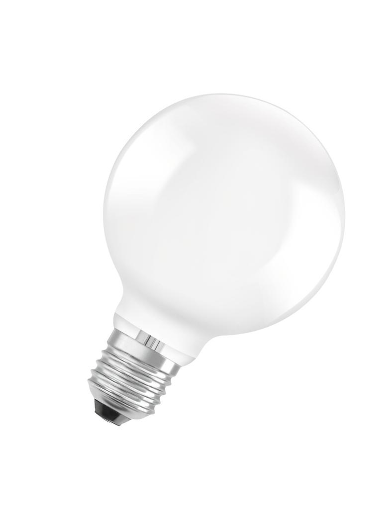 Lampa LED GLOBE energooszczędna plastik 4W 830 E27