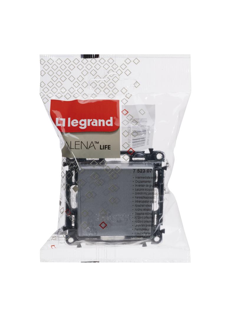 VALENA LIFE ŁĄCZNIK KRZYŻOWY ALUMINIUM 10 AX-250~, Legrand