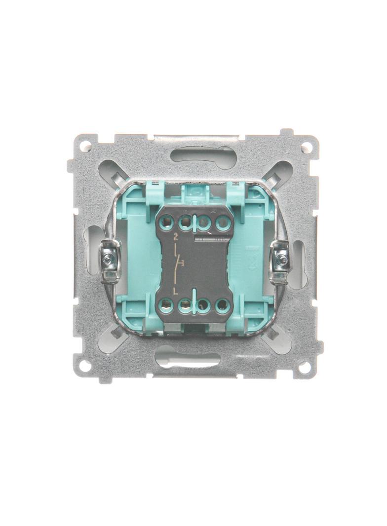 Simon Basic Przycisk dzwonek 16A 250V zaciski śrubowe biały BMD1A.01/11 KONTAKT