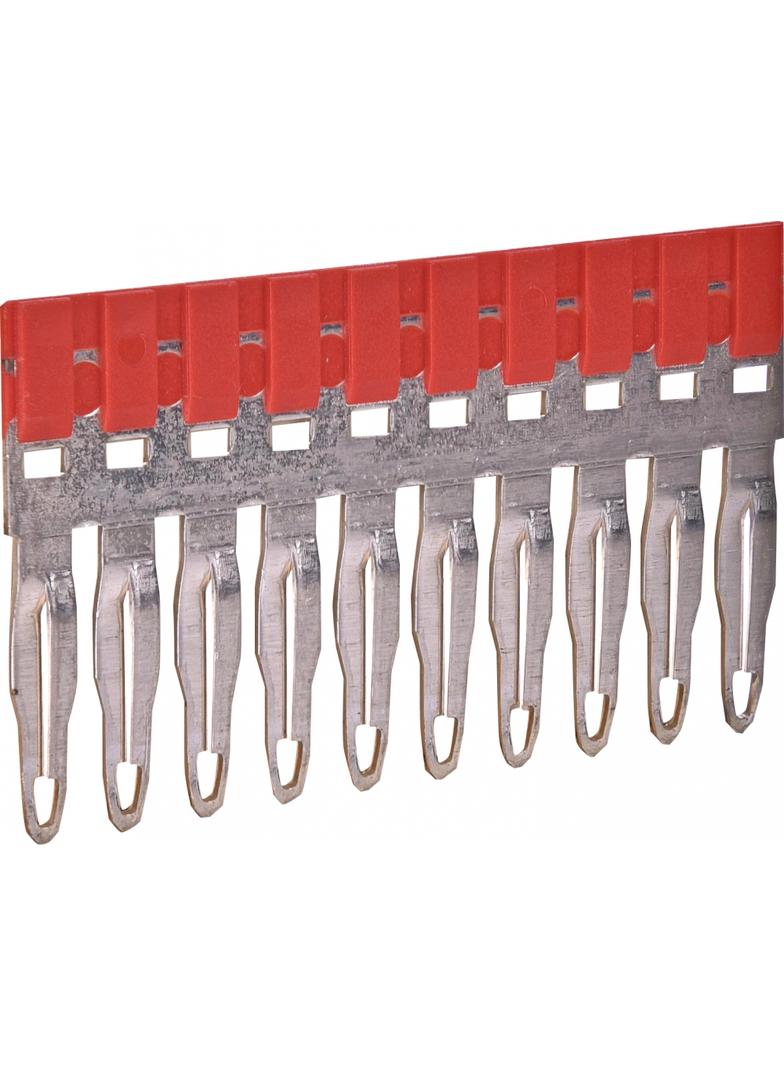 ESC-PTP4/10/R Zwieracz wtykowy izolowany (czerwony), 10-torowy do ESC-CBC.4