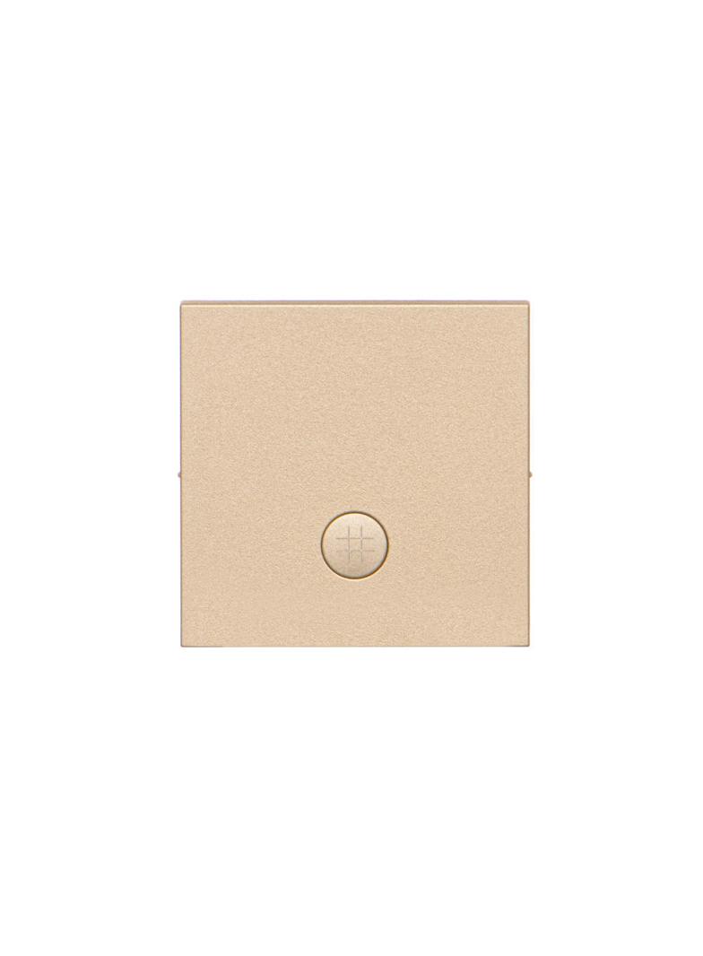 Simon 55 Klawisz pojedynczy z oczkiem z piktogramem krzyżowym do: SW7M Szampański mat