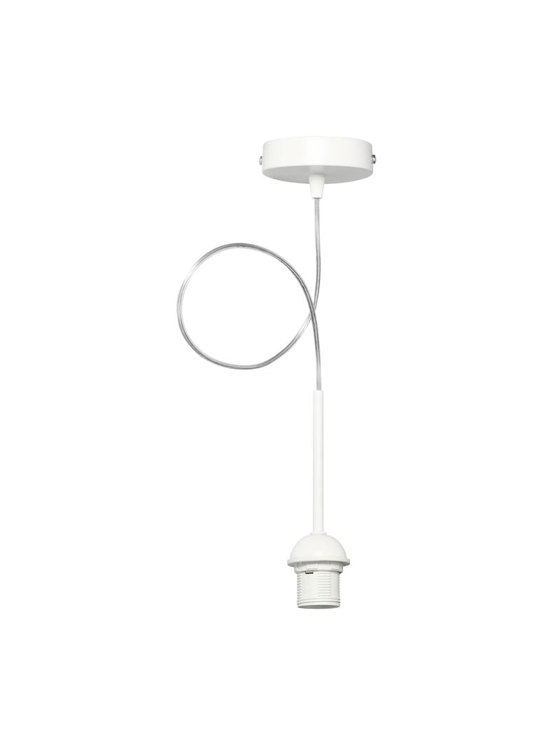 Rollo 1P E27, lampa wisząca, max. 60W, biała AD-LD-6339WE27T ORNO