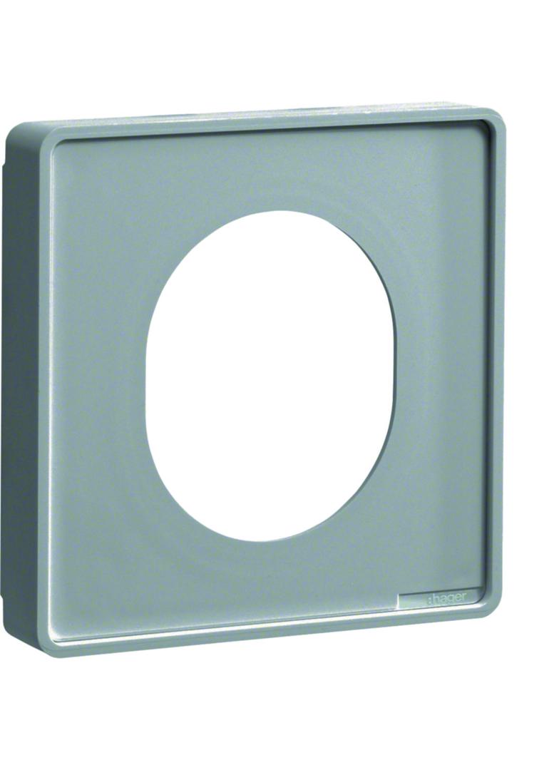 tehalit.WA Maskownica gniazda CEE w BR/BRN/DA PC/ABS bezhalogenowy aluminium G3374LAN HAGER