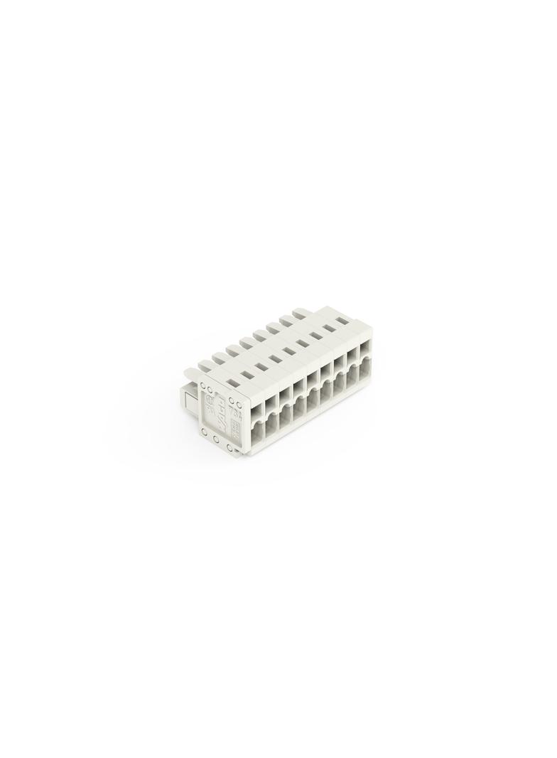 MCS-MINI Classic gniazdo 9-bieg. j-szare raster 3,5 mm /50szt./ WAGO