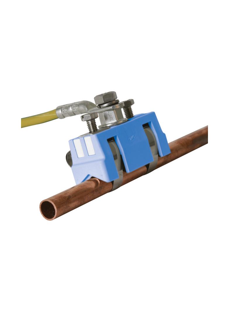 Obejma taśmowa do rur 6 mm do 3/4", wersja Ex, stal nierdzewna NIRO