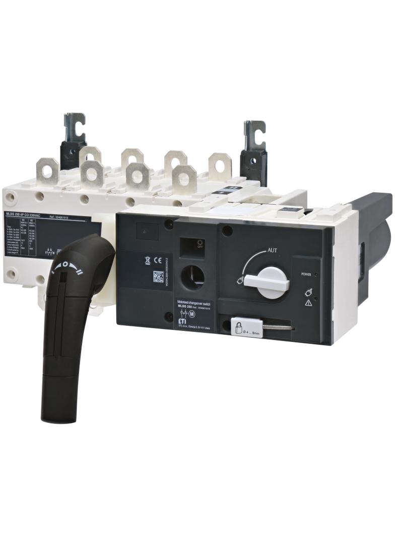 MLBS 250 4P CO 230VAC Przełącznik 1-0-2 napędem silnikowym 004661919 ETI