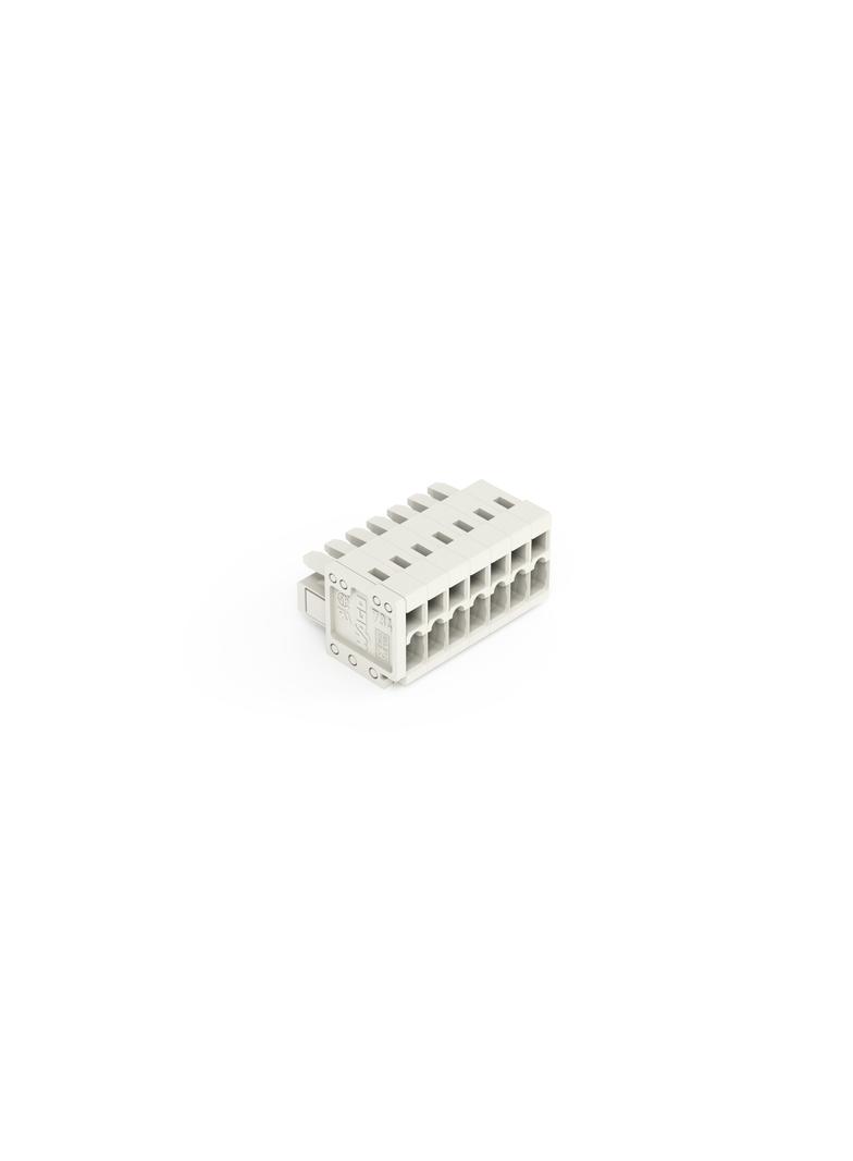 MCS-MINI Classic gniazdo 7-bieg. j-szare raster 3,5 mm /100szt./ WAGO
