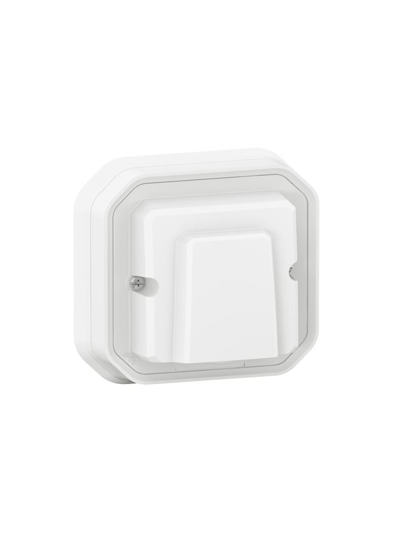 NOWE PLEXO - WYJŚCIE KABLOWE Z UCHWYTEM KOMPLET PODTYNK. 16A-230V~ BIAŁE