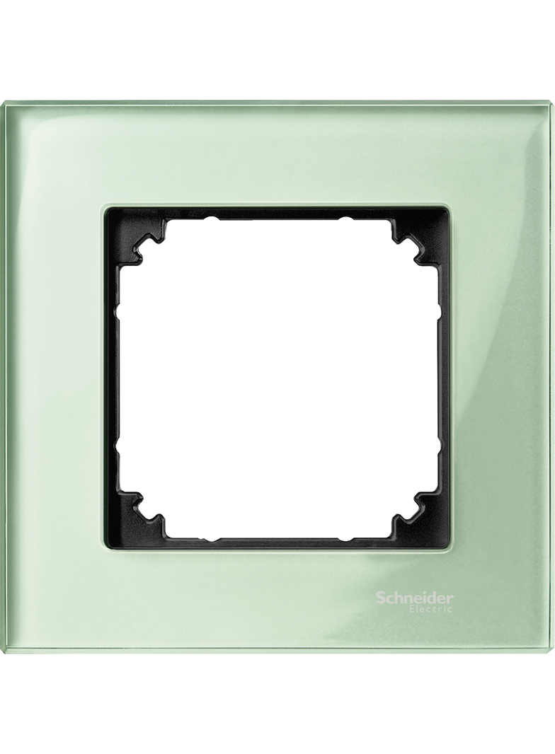 Merten M-Elegance szkło ramka pojedyncza szmaragdowy MTN404104 SCHNEIDER