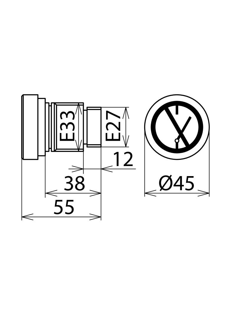 Element blokujący załączenie
