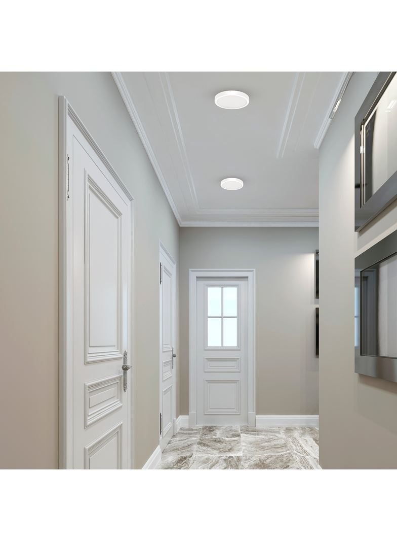 MILAGRO Plafon Vera 12W 4000K Biały IP65