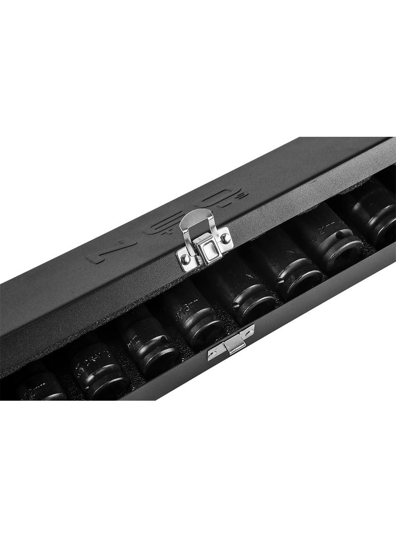 Nasadki udarowe 1/2", 10-24 mm, zestaw 11 szt.