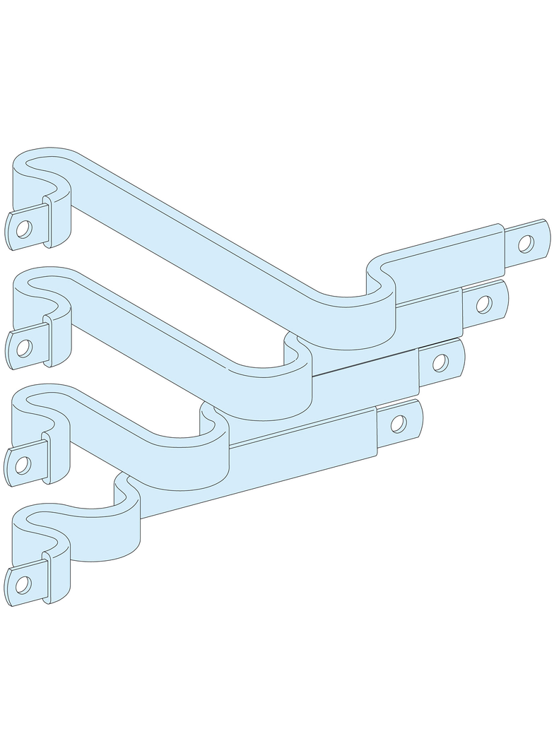 Rozdzielnice PrismaSet, przyłącza do mocowanego poziomo aparatu NSX-INS250 250A 4P