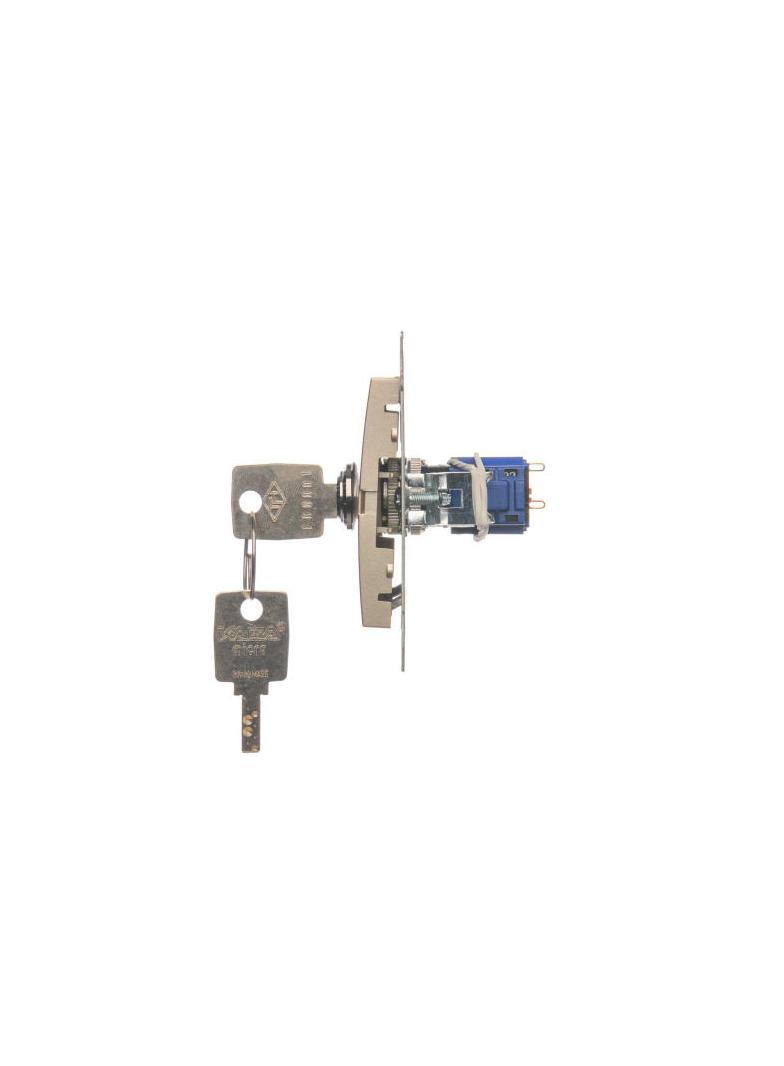 SIMON 54 WMDL-0K01Px-044 Łącznik na kluczyk chwilowy – przycisk (moduł) 2 pozycyjny „0-I” styk N/O,