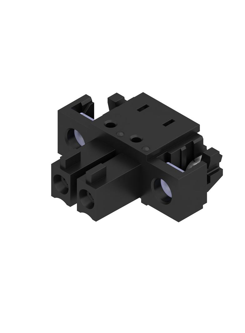 BCL-SMT 3.81/02/90LFI 1.5SN BK BX Wtyki PCB (złącza płyty), 3.81 mm, Liczba biegunów: 2, kąt odejścia: 90° /50szt./ 1028720000 WEIDMÜLLER