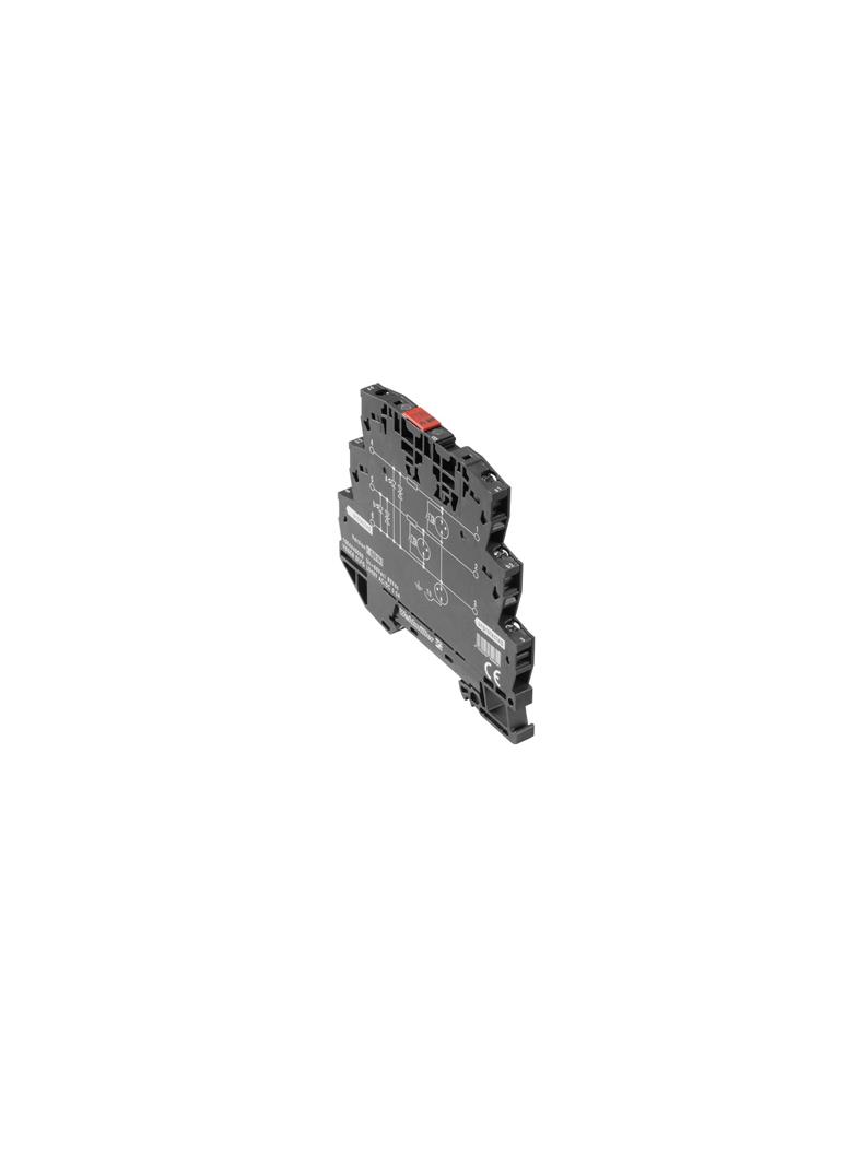 VSSC6SLFGLD48VAC/DC0.5A Odgromnik (sieci przesyłu danych/technologia MCR), Ochrona przeciwprzepięciowa, MSR, Cyfrowe, Liczba sygnałów: 1, AC/DC, 48 V, 68 V, 500 mA, Zacisk /10szt 1064440000 WEIDMÜLLER