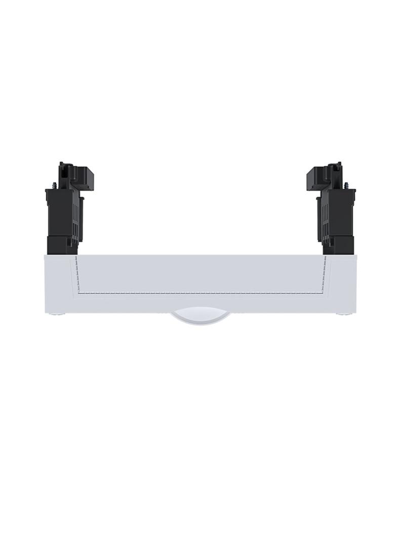 univers N Blok dla szyn zbiorczych poziomych 12x5/10mm 40mm 2xNH00(4xNH000) 300x250mm UE21A2B HAGER