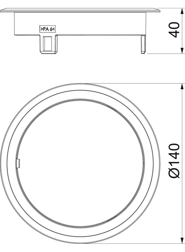 GES R2B 9011, Kaseta rewizyjna
