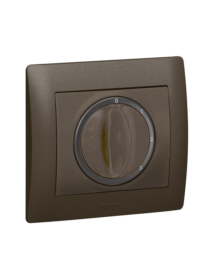 SISTENA LIFE ŁĄCZNIK DO STEROWANIA WENTYLACJĄ 4 POZYCJE (0-1-2-3) 20A 250V~, Legrand