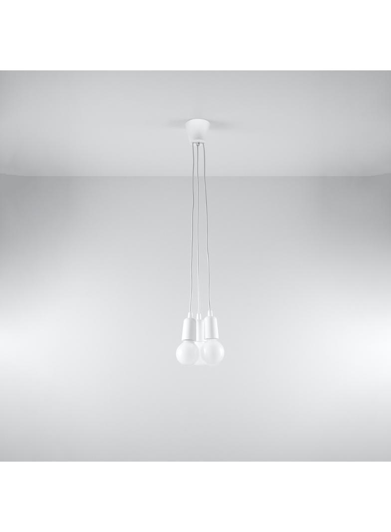 Sollux Lampa wisząca DIEGO 3 biała SL.0570